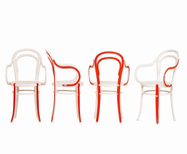 ANDREA SALVETTI : Dodici poltroncine modello Rethonet. Dilmos, Italia, 2000 ca.  - Asta Dimore Italiane - Associazione Nazionale - Case d'Asta italiane