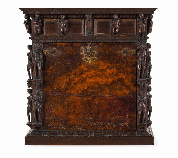 Stipo a bambocci. Genova, XVII secolo  - Asta Dimore Italiane - Associazione Nazionale - Case d'Asta italiane