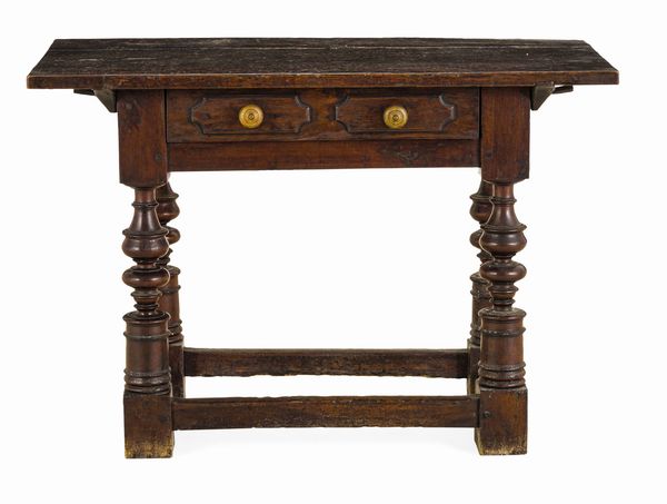 Tavolo in noce. Bologna, XVII secolo  - Asta Dimore Italiane - Associazione Nazionale - Case d'Asta italiane