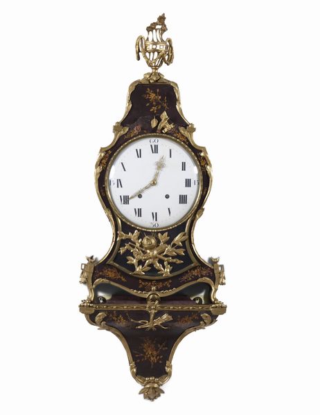 Orologio Cartel con mensola. XIX secolo  - Asta Dimore Italiane - Associazione Nazionale - Case d'Asta italiane