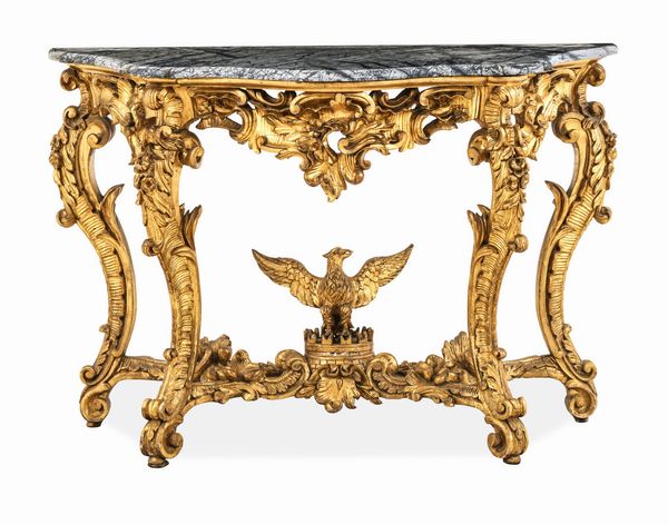 Consolle Luigi XV. Roma, XVIII secolo  - Asta Dimore Italiane - Associazione Nazionale - Case d'Asta italiane