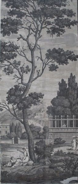 Manifattura di Dufour & Leroy (Francia 1821-1836) Vedute d'Italia o della baia di Napoli  - Asta Dimore Italiane - Associazione Nazionale - Case d'Asta italiane