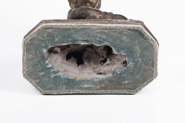 Allegoria della nascita di un fiume. Plasticatore francese del XVIII-XIX secolo  - Asta Dimore Italiane - Associazione Nazionale - Case d'Asta italiane