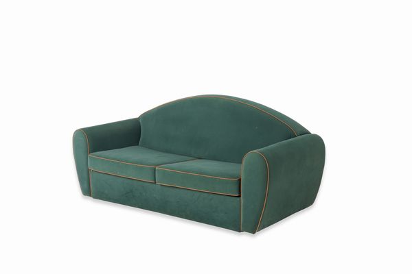 Divano letto imbottito. XX secolo  - Asta Dimore Italiane - Associazione Nazionale - Case d'Asta italiane