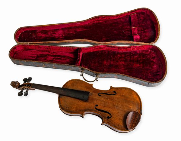 Custodia per violino intarsiata. Piemonte, XVIII secolo  - Asta Dimore Italiane - Associazione Nazionale - Case d'Asta italiane