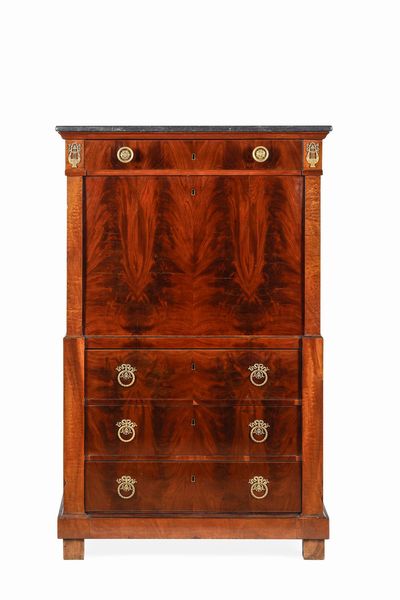 Secretaire Impero. Francia, XIX secolo  - Asta Dimore Italiane - Associazione Nazionale - Case d'Asta italiane