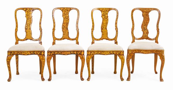 Gruppo di dodici sedie. Olanda, XVIII-XIX secolo  - Asta Dimore Italiane - Associazione Nazionale - Case d'Asta italiane