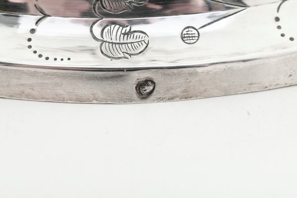 Lucerna. Genova, inizi del XIX secolo. Marchi di occupazione francese in uso dal 1805 al 1808 e marchi di ricontrollo con delfino e croce mauriziana  - Asta Dimore Italiane - Associazione Nazionale - Case d'Asta italiane