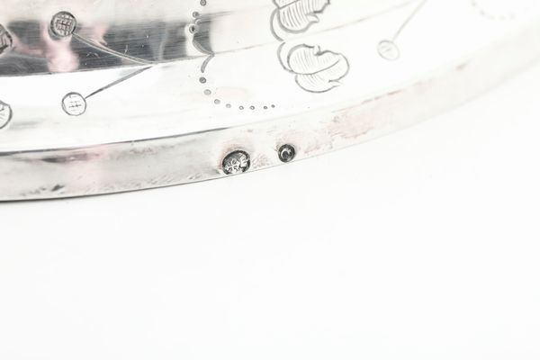 Lucerna. Genova, inizi del XIX secolo. Marchi di occupazione francese in uso dal 1805 al 1808 e marchi di ricontrollo con delfino e croce mauriziana  - Asta Dimore Italiane - Associazione Nazionale - Case d'Asta italiane