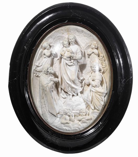 Madonna con Bambino. Francia, XIX-XX secolo  - Asta Dimore Italiane - Associazione Nazionale - Case d'Asta italiane