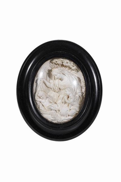 Insieme di cinque altorilievi. Francia, XIX-XX secolo  - Asta Dimore Italiane - Associazione Nazionale - Case d'Asta italiane