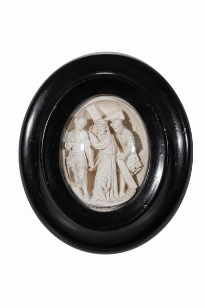 Insieme di cinque altorilievi. Francia, XIX-XX secolo  - Asta Dimore Italiane - Associazione Nazionale - Case d'Asta italiane