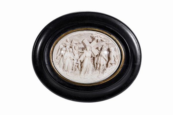 Insieme di cinque altorilievi. Francia, XIX-XX secolo  - Asta Dimore Italiane - Associazione Nazionale - Case d'Asta italiane