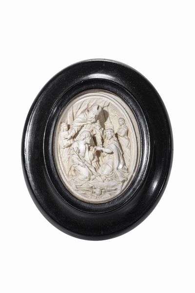 Insieme di cinque altorilievi. Francia, XIX-XX secolo  - Asta Dimore Italiane - Associazione Nazionale - Case d'Asta italiane