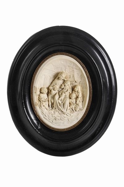 Insieme di sei altorilievi. Francia, XIX-XX secolo  - Asta Dimore Italiane - Associazione Nazionale - Case d'Asta italiane