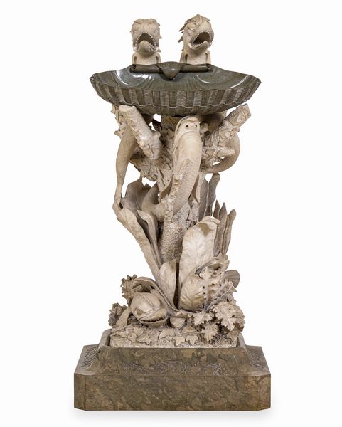 Grande fontana. Manifattura veneta, XX secolo  - Asta Dimore Italiane - Associazione Nazionale - Case d'Asta italiane
