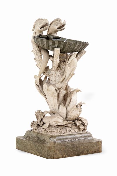 Grande fontana. Manifattura veneta, XX secolo  - Asta Dimore Italiane - Associazione Nazionale - Case d'Asta italiane