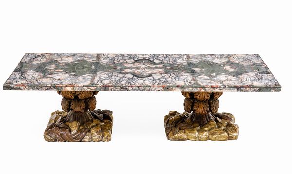 Tavolo basso. XX secolo  - Asta Dimore Italiane - Associazione Nazionale - Case d'Asta italiane