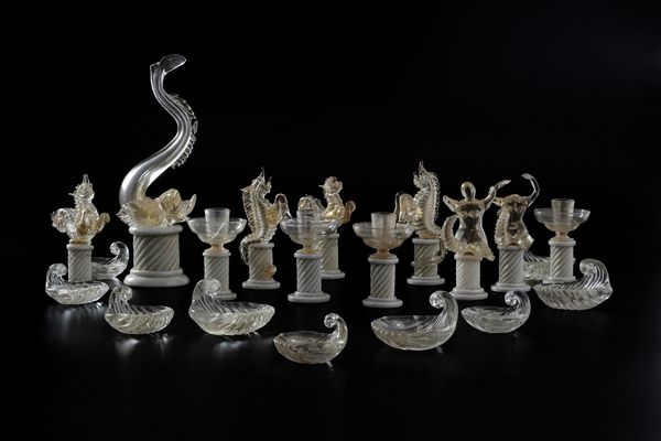 Napoleone Martinuzzi : Venini, Murano 1930 ca  - Asta Dimore Italiane - Associazione Nazionale - Case d'Asta italiane