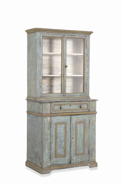 Credenza con alzata. XIX secolo  - Asta Dimore Italiane - Associazione Nazionale - Case d'Asta italiane