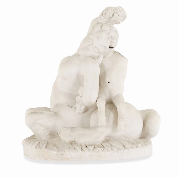 Ratto dEuropa, scultura in gesso, XX secolo  - Asta Dimore Italiane - Associazione Nazionale - Case d'Asta italiane