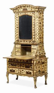 Trumeau decorato ad arte povera. Piemonte, seconda met� XVIII secolo  - Asta Dimore Italiane - Associazione Nazionale - Case d'Asta italiane