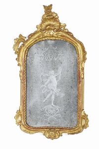 Gruppo di quattro specchiere. XVIII secolo  - Asta Dimore Italiane - Associazione Nazionale - Case d'Asta italiane