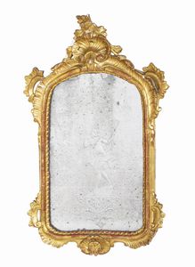Gruppo di quattro specchiere. XVIII secolo  - Asta Dimore Italiane - Associazione Nazionale - Case d'Asta italiane