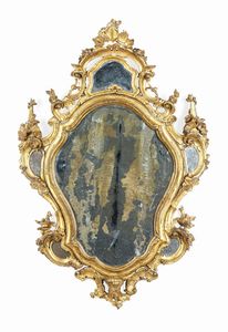 Coppia di specchiere. Venezia, XVIII secolo  - Asta Dimore Italiane - Associazione Nazionale - Case d'Asta italiane