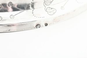 Lucerna. Genova, inizi del XIX secolo. Marchi di occupazione francese in uso dal 1805 al 1808 e marchi di ricontrollo con delfino e croce mauriziana  - Asta Dimore Italiane - Associazione Nazionale - Case d'Asta italiane