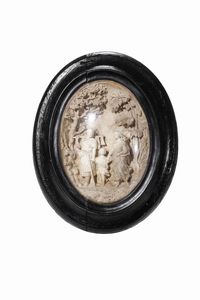 Insieme di cinque altorilievi. Francia, XIX-XX secolo  - Asta Dimore Italiane - Associazione Nazionale - Case d'Asta italiane