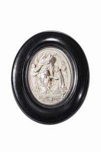 Insieme di cinque altorilievi. Francia, XIX-XX secolo  - Asta Dimore Italiane - Associazione Nazionale - Case d'Asta italiane