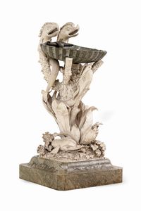 Grande fontana. Manifattura veneta, XX secolo  - Asta Dimore Italiane - Associazione Nazionale - Case d'Asta italiane