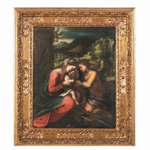 Antonio Allegri detto il Correggio - Matrimonio mistico di Santa Caterina