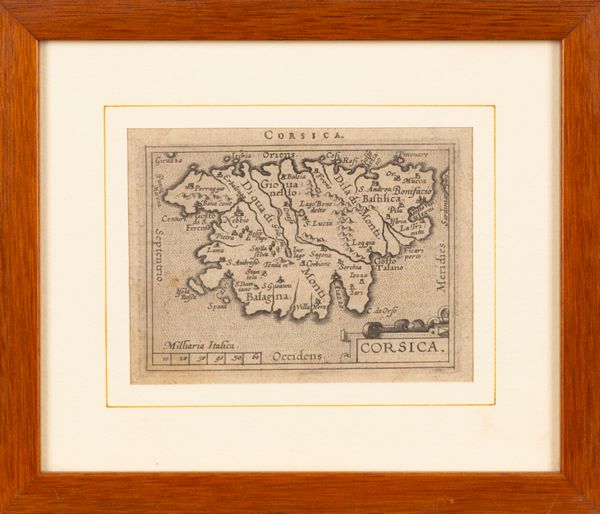 Corsica  - Asta Carte geografiche della Liguria e della Corsica - Associazione Nazionale - Case d'Asta italiane