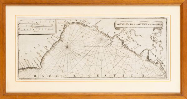Coste maritime del Genovesato  - Asta Carte geografiche della Liguria e della Corsica - Associazione Nazionale - Case d'Asta italiane
