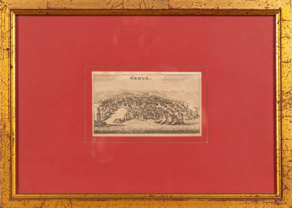 Die Stadt Genua - Genua  - Asta Carte geografiche della Liguria e della Corsica - Associazione Nazionale - Case d'Asta italiane