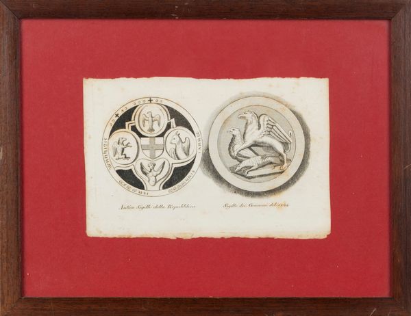 Facciata della Chiesa di S. Maria di Carignano nella Citt di Genova  - Asta Carte geografiche della Liguria e della Corsica - Associazione Nazionale - Case d'Asta italiane