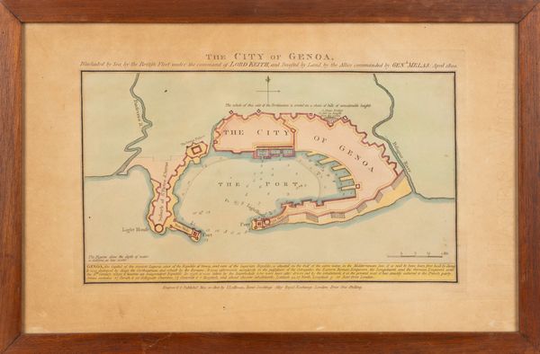 The City of Genoa  - Asta Carte geografiche della Liguria e della Corsica - Associazione Nazionale - Case d'Asta italiane