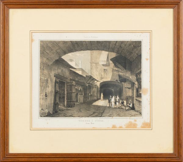 Palazzo Doria presso la Porta San Tommaso in Genova  - Asta Carte geografiche della Liguria e della Corsica - Associazione Nazionale - Case d'Asta italiane