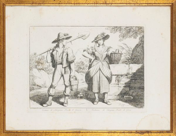 Costumi di Sarzana, Ducato di Genova  - Asta Carte geografiche della Liguria e della Corsica - Associazione Nazionale - Case d'Asta italiane