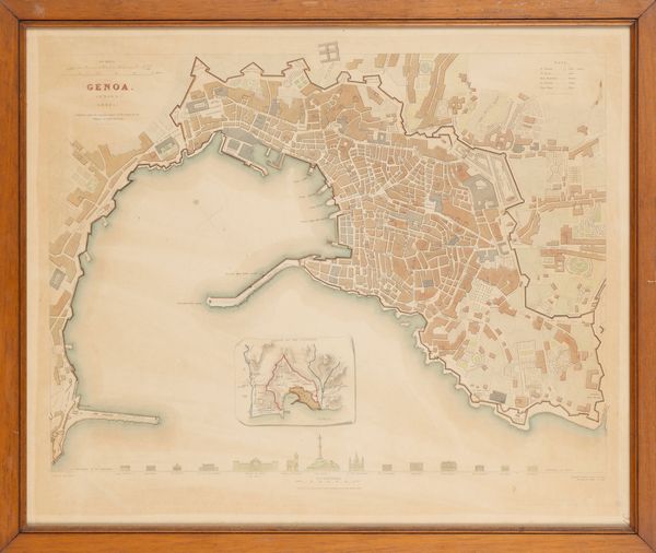 Genoa  - Asta Carte geografiche della Liguria e della Corsica - Associazione Nazionale - Case d'Asta italiane