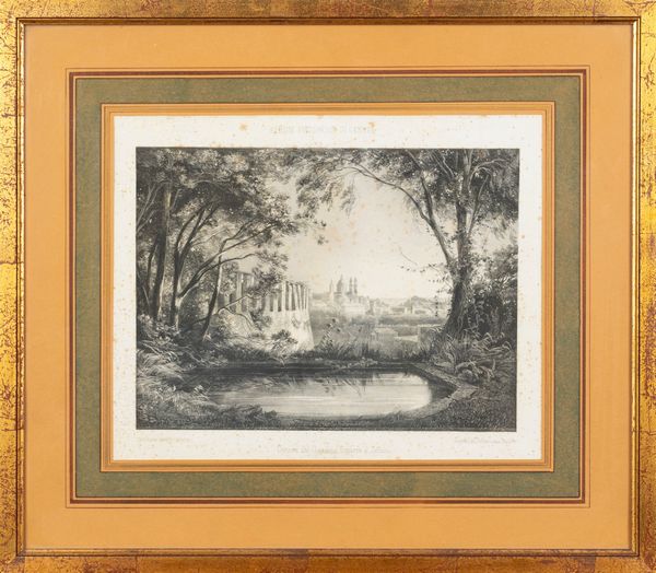 Genova, dalla villetta Di Negro - Genova, dal Giardino Durazzo  - Asta Carte geografiche della Liguria e della Corsica - Associazione Nazionale - Case d'Asta italiane