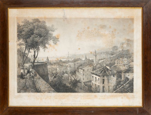 Nicolas Chapuy : Genes  - Asta Carte geografiche della Liguria e della Corsica - Associazione Nazionale - Case d'Asta italiane