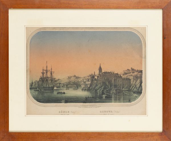 Genova - Fondo del Puerto  - Asta Carte geografiche della Liguria e della Corsica - Associazione Nazionale - Case d'Asta italiane