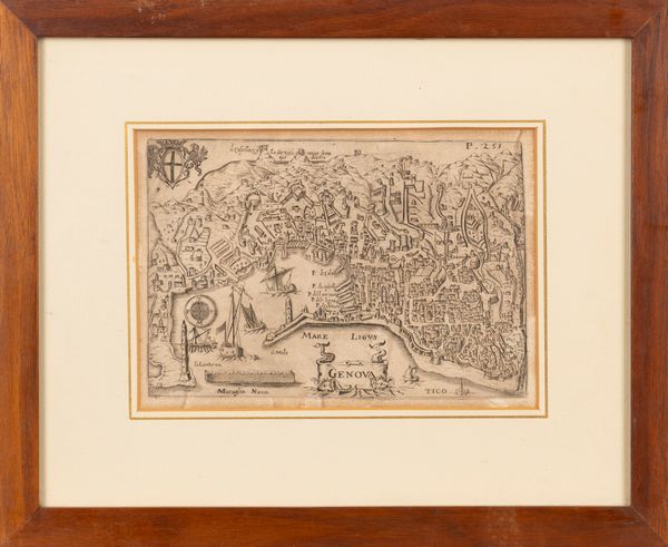 Genova  - Asta Carte geografiche della Liguria e della Corsica - Associazione Nazionale - Case d'Asta italiane