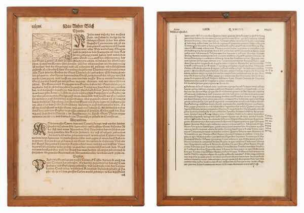 Genua urbs maritima - Statt Genua  - Asta Carte geografiche della Liguria e della Corsica - Associazione Nazionale - Case d'Asta italiane