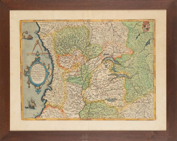 Abraham Ortelius : Ducatus Mediolanensis...Descriptio  - Asta Carte geografiche della Liguria e della Corsica - Associazione Nazionale - Case d'Asta italiane
