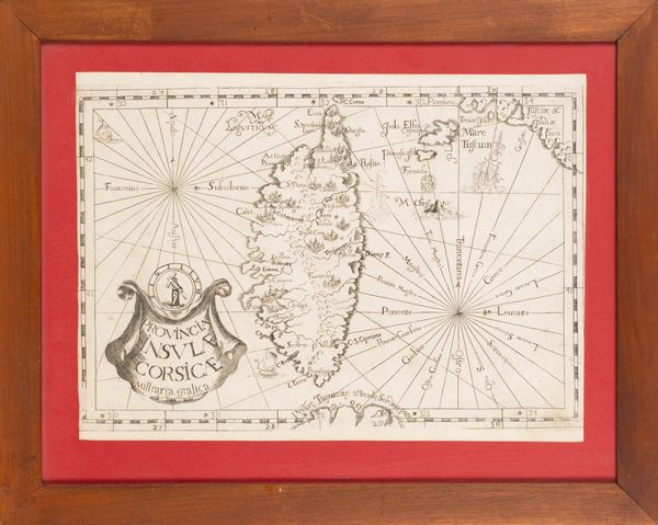 Provincia Insulae Corsicae  - Asta Carte geografiche della Liguria e della Corsica - Associazione Nazionale - Case d'Asta italiane