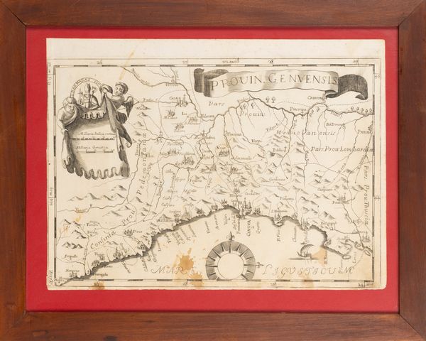 Provin. Genuensis  - Asta Carte geografiche della Liguria e della Corsica - Associazione Nazionale - Case d'Asta italiane